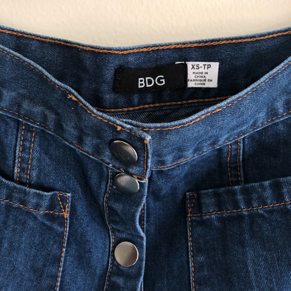 Urban outfitters blue denim skirt